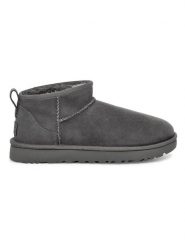 UGG Botki w kolorze szarym z wełny jagnięcej rozmiar: 40. Szare botki damskie Ugg, z wełny, z okrągłym noskiem, bez obcasa, bez zapięcia. Za 636.92 zł.