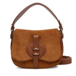 Torebka Coccinelle. Brązowe torebki klasyczne damskie Coccinelle, bez dodatków. Za 1,399.00 zł.