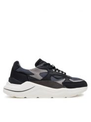 D.A.T.E. Sneakersy Fuga W421-FG-PU Czarny. Czarne obuwie sportowe damskie D.A.T.E., ze skóry, bez zapięcia. Za 509.99 zł.