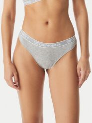 Emporio Armani Underwear Komplet fig brazylijskich EW000404 AF19026 M8194 Szary. Szare komplety bielizny Emporio Armani Underwear, bez wzorów, z bawełny. Za 209.99 zł.