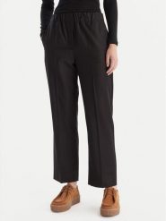Weekend Max Mara Spodnie materiałowe Hataley 2525136022 Czarny Regular Fit. Czarne spodnie materiałowe damskie Weekend Max Mara, bez wzorów, z materiału. Za 1,039.00 zł.