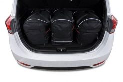 Torby Do Bagażnika Hyundai Ix20 2010-2020 3Szt Kjust. Czarne torby podróżne KJUST, bez wzorów, z kauczuku. Za 923.00 zł.