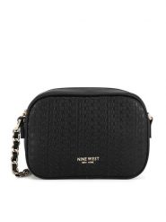 Nine West Torebka LDA6766A Czarny. Czarne listonoszki damskie Nine West, bez wzorów, z tworzywa sztucznego, bez dodatków. Za 159.99 zł.