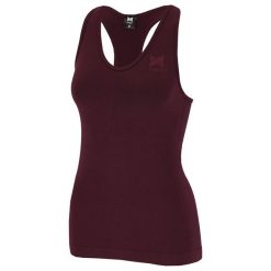 Podkoszulek sportowy damski Xtreme Sportswear. Fioletowe koszulki sportowe damskie XTREME SOCKSWEAR, bez wzorów, z elastanu, bez ramiączek, na fitness i siłownię. Za 138.99 zł.