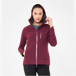 Kurtka damska trekkingowa Viking Trek Pro 2.0 Lady. Fioletowe kurtki damskie Viking, bez wzorów, bez kaptura. Za 699.90 zł.