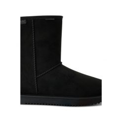 Buty damskie Risely wodoodporne. Czarne obuwie trekkingowe damskie Regatta, bez zapięcia. W wyprzedaży za 139.99 zł.