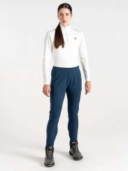 Dare 2b Legginsy softshellowe "Melodic II" w kolorze granatowym rozmiar: 40. Niebieskie legginsy damskie Dare 2b, bez wzorów, z materiału. Za 122.96 zł.