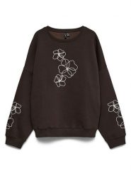 Vero Moda Bluza w kolorze brązowym rozmiar: S. Brązowe bluzy damskie Vero Moda, s, bez wzorów, z bawełny, bez kaptura. Za 134.95 zł.