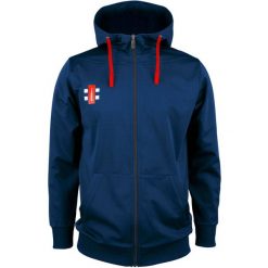 Bluza z kapturem Gray-Nicolls Pro Performance. Niebieskie bluzy damskie GRAY-NICOLLS, na zimę, bez wzorów, z kapturem. Za 423.00 zł.