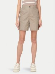 ONLY Bermudy Zora 15344538 Beżowy jasny Loose Fit. Brązowe szorty damskie Only, bez wzorów, z bawełny. Za 129.99 zł.