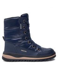 Geox Kozaki J Adelhide Girl B Ab J16EWA 0LVBC C4002 S Granatowy. Niebieskie kozaki dziewczęce Geox, bez wzorów, ze skóry, bez obcasa, bez zapięcia. Za 519.99 zł.