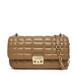 Torebka MICHAEL Michael Kors. Brązowe torebki klasyczne damskie MICHAEL Michael Kors, bez dodatków. Za 849.99 zł.