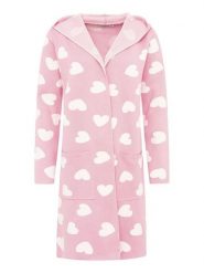 Zwillingsherz Kardigan w kolorze jasnoróżowym rozmiar: L/XL. Różowe kardigany damskie Zwillingsherz, l, bez wzorów. Za 179.45 zł.