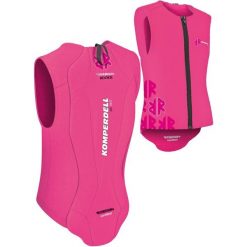 Kamizelka Komperdell Air Vest Junior Pink 2026. Czerwone kamizelki damskie KOMPERDELL, bez wzorów, bez kaptura. Za 339.00 zł.