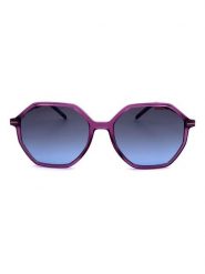 HUGO Damskie okulary przeciwsłoneczne w kolorze fioletowo-granatowym rozmiar: 55. Niebieskie okulary przeciwsłoneczne damskie Hugo. Za 299.95 zł.