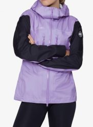 Kurtka w góry damska Mammut Taiss Light HS Hooded Jacket. Fioletowe kurtki damskie Mammut, l, bez wzorów, z materiału, bez kaptura. Za 1,583.99 zł.
