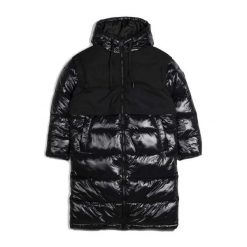 Kurtka MUNICH PUFFER WIND Czarny. Czarne kurtki damskie munich, bez wzorów, z tkaniny, bez kaptura. Za 471.99 zł.
