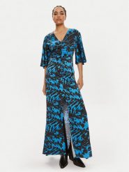Gestuz Sukienka codzienna Blakey 10909117 Niebieski Loose Fit. Niebieskie sukienki damskie Gestuz, bez wzorów, z wiskozy, bez ramiączek. Za 399.99 zł.