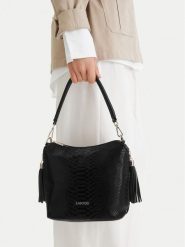 Lasocki Torebka CEO-LSK-X-008-09 Czarny. Czarne torebki klasyczne damskie Lasocki, z materiału, bez dodatków. Za 169.99 zł.