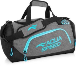 Torba sportowa pływacka na ramię 35l Aqua Speed. Czarne torby sportowe Aqua-Speed, bez wzorów, z poliesteru. Za 100.99 zł.