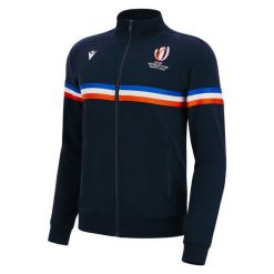 Bluza z pełnym zamkiem błyskawicznym Macron RWC France. Białe bluzy damskie Macron, bez wzorów, z dresówki, bez kaptura. Za 332.00 zł.