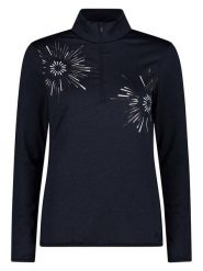 CMP Bluza polarowa w kolorze granatowym rozmiar: 38. Niebieskie bluzy damskie CMP, bez wzorów, z materiału, bez kaptura. Za 151.50 zł.