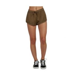Spodenki sportowe damskie RVCA Camron. Zielone spodenki sportowe damskie RVCA, xs, bez wzorów, z wiskozy. Za 123.00 zł.