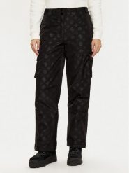 Guess Spodnie narciarskie W4PB60 WH0K0 Czarny Regular Fit. Czarne spodnie sportowe damskie Guess, s, z aplikacjami, z syntetyku, narciarskie. Za 829.99 zł.