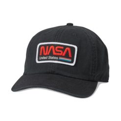 Czapka z daszkiem American Needle NASA Hepcat - SMU702A-NASA. Czarne czapki z daszkiem damskie American Needle, bez wzorów. Za 89.00 zł.