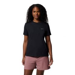 Columbia Koszulka Boundless Beauty 2036573010. Czarne koszulki damskie Columbia, xs, bez wzorów, bez kołnierzyka, bez ramiączek. Za 134.99 zł.