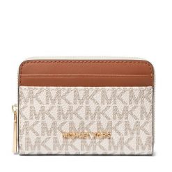 Portfel MICHAEL Michael Kors. Brązowe portfele damskie MICHAEL Michael Kors, bez wzorów. Za 360.99 zł.