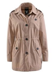 Fuchs Schmitt Kurtka przejściowa w kolorze jasnobrązowym rozmiar: 42. Brązowe kurtki damskie Fuchs Schmitt, bez wzorów, bez kaptura. Za 295.99 zł.