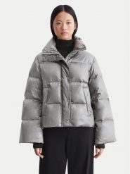 Marc O'Polo Kurtka puchowa 409 0998 70351 Szary Oversize. Szare kurtki damskie Marc O'Polo, bez wzorów, z puchu, bez kaptura. Za 939.99 zł.