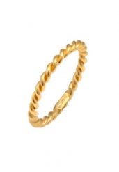 Nenalina Ladies Twisted Basic Plain Trend w srebrze 925 Sterling Silver Pierścionki 1 ct Damski. Szare pierścionki damskie Nenalina, pozłacane. Za 211.64 zł.