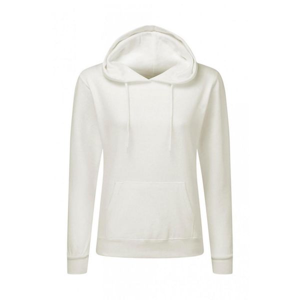 Bluza Damska Z Kapturem. Białe bluzy damskie SG, m, bez wzorów, z bawełny, z kapturem. Za 94.99 zł.