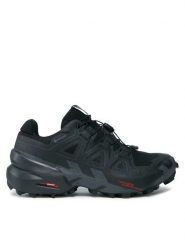Salomon Buty do biegania Speedcross 6 GORE-TEX L41743400 Czarny. Czarne obuwie sportowe damskie Salomon, z gore-texu, bez zapięcia, do biegania. Za 599.99 zł.