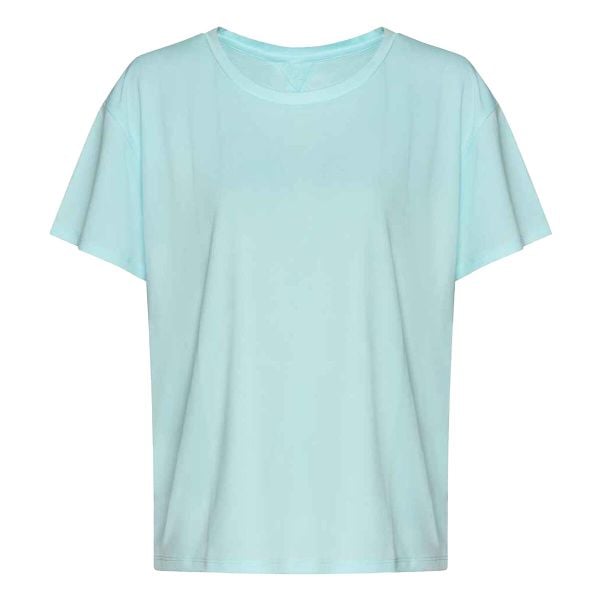 Koszulka Damska Z Odkrytymi Plecami. Zielone koszulki damskie JUST COOL, bez wzorów, bez kołnierzyka, bez ramiączek. Za 54.99 zł.