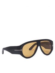 Tom Ford Okulary przeciwsłoneczne Bronson FT1044 Czarny. Czarne okulary przeciwsłoneczne damskie TOM FORD. Za 1,979.00 zł.