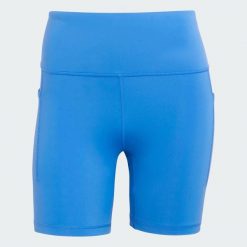 Krótkie legginsy do biegania adi365 Climacool. Niebieskie legginsy damskie Adidas, bez wzorów. Za 219.00 zł.