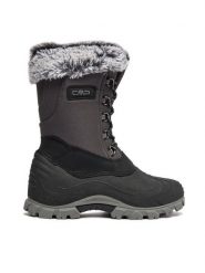 CMP Śniegowce Magdalena Snowboots 3Q76455J Czarny. Czarne kozaki dziewczęce CMP, bez wzorów, z materiału, bez obcasa, bez zapięcia. Za 249.99 zł.