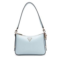 Torebka Guess. Niebieskie torebki klasyczne damskie Guess, bez dodatków. Za 299.99 zł.