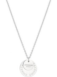 Liebeskind Naszyjnik z zawieszką - dł. 45 cm rozmiar: onesize. Szare naszyjniki damskie Liebeskind, ze stali. Za 143.56 zł.