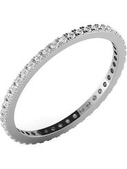 Vittoria Jewels Złoty pierścionek z diamentami rozmiar: 61. Szare pierścionki damskie Vittoria Jewels, z diamentem, złote. Za 1,261.90 zł.