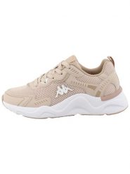Kappa Sneakersy "Hauke" w kolorze beżowym rozmiar: 40. Brązowe obuwie sportowe damskie Kappa, bez zapięcia. Za 171.28 zł.