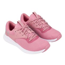 Damskie Buty Sportowe Charged Aurora 2. Czerwone obuwie trekkingowe damskie Under Armour, bez zapięcia. Za 355.99 zł.
