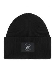 Beverly Hills Polo Club Czapka CWBEO-BHPC-W3-002-AW26 Czarny. Czarne czapki damskie Beverly Hills Polo Club, na zimę, bez wzorów, z wiskozy. Za 59.99 zł.