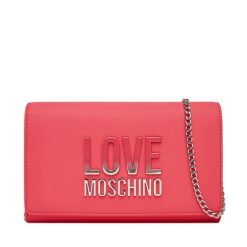 Torebka LOVE MOSCHINO. Czerwone torebki wieczorowe damskie Love Moschino, bez wzorów, bez dodatków. Za 459.99 zł.