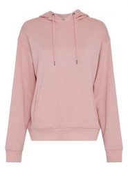 MOSS COPENHAGEN Bluza "Ima Q" w kolorze jasnoróżowym rozmiar: M/L. Różowe bluzy damskie Moss Copenhagen, l, bez wzorów, z kapturem. Za 174.95 zł.