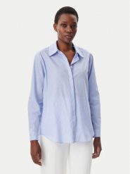 LOLA CASADEMUNT Koszula LS2515014 Niebieski Regular Fit. Niebieskie koszule damskie LOLA CASADEMUNT, xs, bez wzorów, z bawełny, bez kołnierzyka, bez ramiączek. Za 289.99 zł.