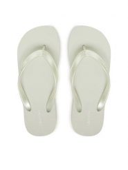 Calvin Klein Japonki Flatform Flip Flop Met Tpu HW0HW03120 Błękitny. Niebieskie klapki damskie Calvin Klein, bez wzorów, z syntetyku, bez obcasa, bez zapięcia. Za 189.99 zł.